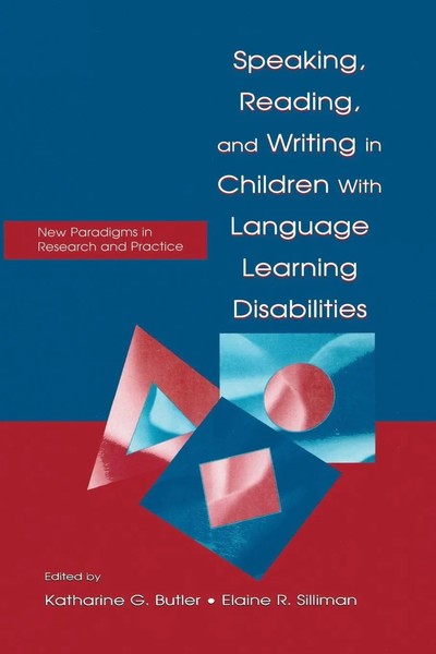 Katharine G. Butler (U. A.) | Speaking, Reading, And Writing In Children With...-image