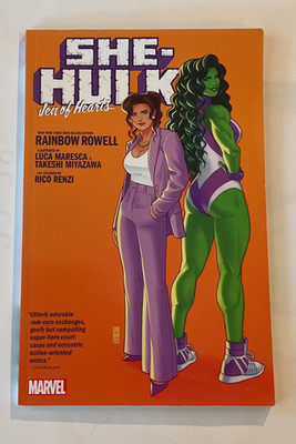 She-Hulk Jen of Hearts Tradepaperback Vol. 2, Rowell NEW