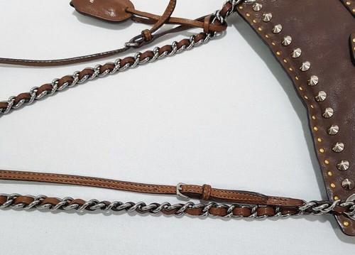 Bolso de hombro con tachuelas Miu Miu 41365627 - Imagen 7 de 10