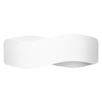 Modern Wandleuchte Tila 40 2-Flammig Stahl Weiß G9 LED Sollux Lighting