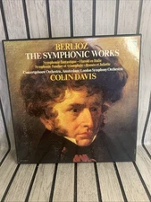BERLIOZ THE SYMPHONIC WORKS - COLIN DAVIS Concertgebouw Orchestra 12" LP Boxset