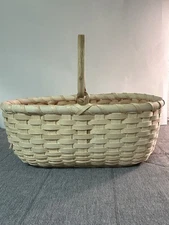 The Pennsylvania Basket Company Wood Handle Fruit/Flower Basket