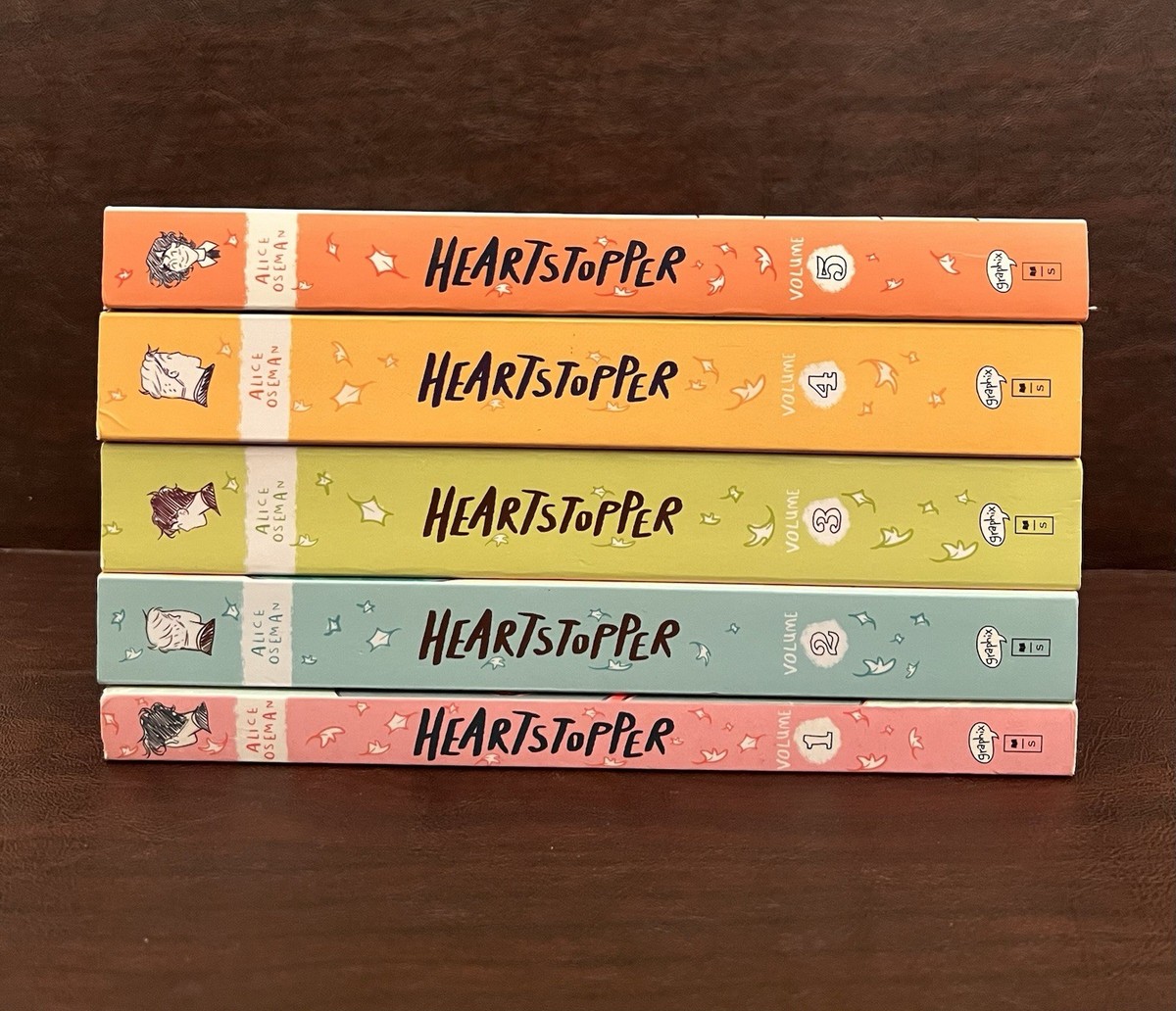 Heartstopper 全5巻セット Alice Oseman Heartstopper Series by Alice Oseman 5 Books Collection Set