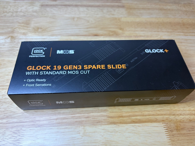 Glock 19 Gen 3 Complete OEM MOS slide AND Glock OEM barrel