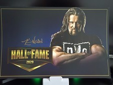 Kevin Nash WWE Signed Hall of Fame 2020 11x17 Photo Highspots Cert.