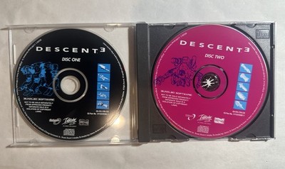 Descent 3, 1998, PC CD-ROM,  2 Disc Set, DISCS ONLY