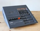 YAMAHA TC800GL Cassette Tape Deck  + Case & Manual. Designed by MARIO BELLINI