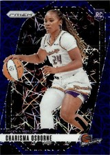 2024-25 Panini Prizm WNBA Charisma Osborne Rookie Phoenix Mercury #65 Blue