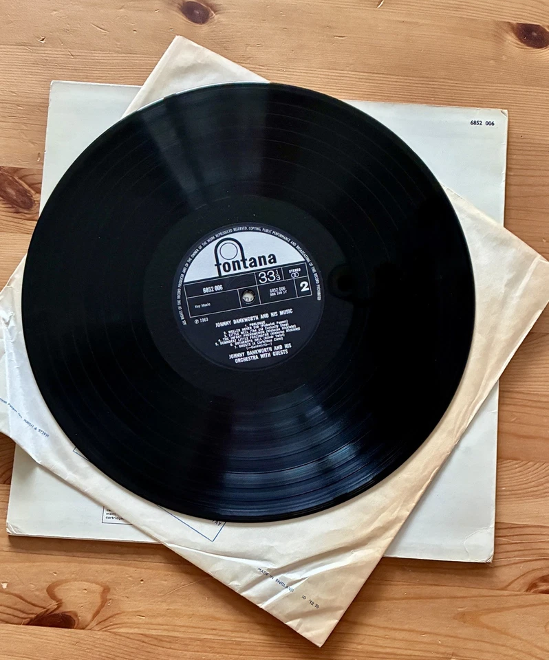 John Dankworth – John Dankworth And His Music; Fontana 6852 006 Vinyl (1970) - Image 4 of 4