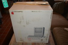 1989 Apple Macintosh Plus 4Mb Computer M0001A Complete in Box 100 Refurbished