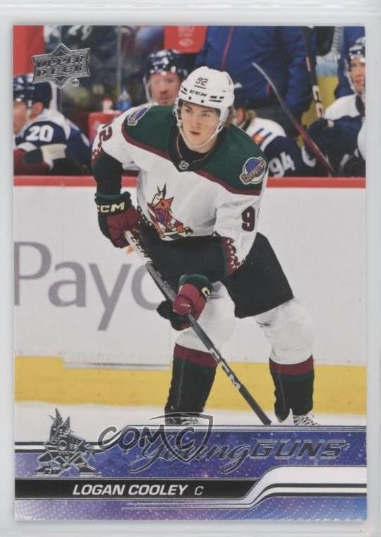 2023-24 Upper Deck Extended Series Young Guns Logan Cooley #701 Rookie RC