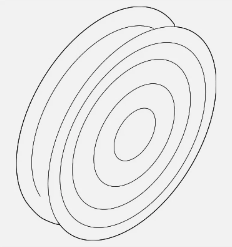 Polea embrague compresor aire acondicionado original Ford 8L2Z-19D784-B Foto 3 de 4