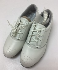 New ladies Adidas Leather AdiPure UK 5.5 Off White Golf Shoes