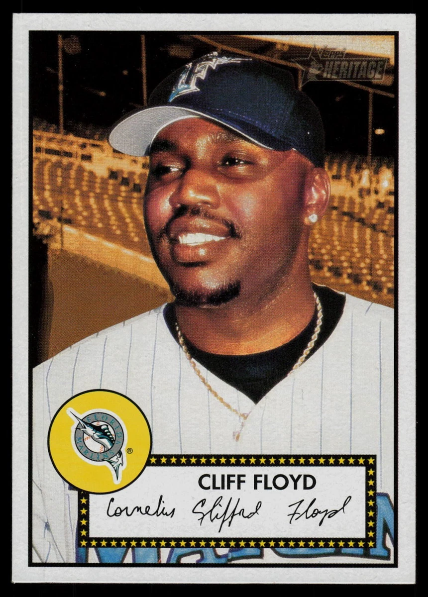 Cliff Floyd Florida Marlins Baseball Sports Trading Cards