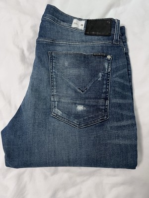 Hudson Blake Slim Straight Jeans - Size 36/32