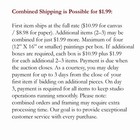 LOVELESS - impressionistic artwork 11 x 15 modern decor COA — photo 6
