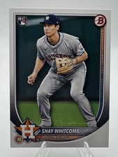 Shay Whitcomb 2025 Bowman #47 RC Houston Astros ⚾️