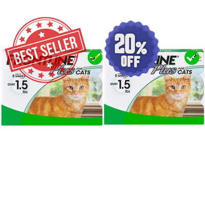 #ad 2 Pack For CATS 16 WEEKS 12 Doses GENUINE FREE SHIPPING US Stock $26.90