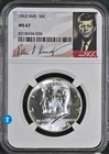 1965 SMS Kennedy Half Dollar certified MS 67 by NGC!