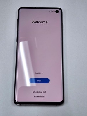 DEFECTIVE -  Samsung Galaxy S10 - Black - 128 GB - GSM Unlocked - 12873