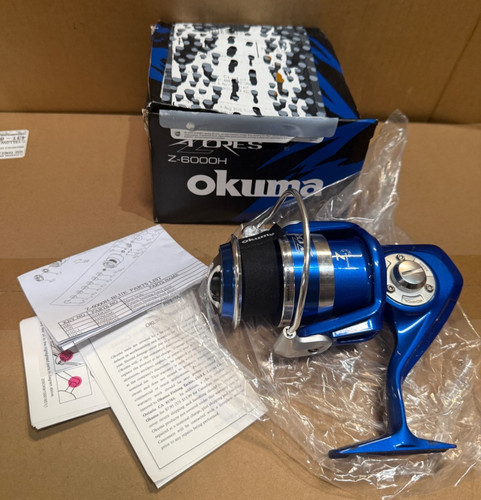 Okuma Z-6000H Blue Azores 6000 Saltwater Spinning Reel 