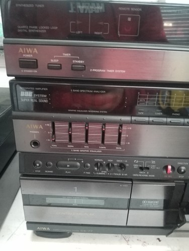 Vintage aiwa cx 77k Stereo - Bild 2 von 7