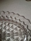 Vintage American Fostoria Clear Glass 3 Part  Dish Divided Serving HTF — photo 5