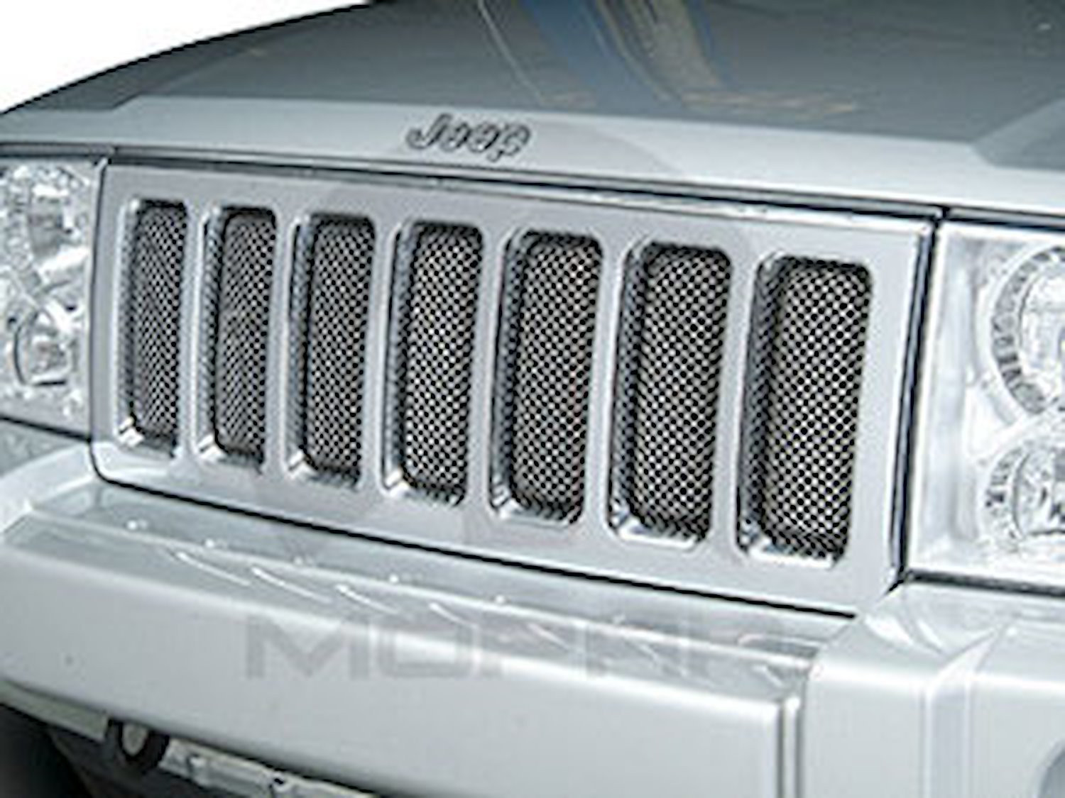 Mopar Accessories 77DUB01023 Wire Mesh Grille Insert 2006-10 Jeep Commander Chro