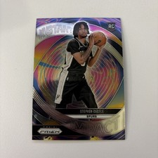 2024-25 Panini Prizm - Stephon Castle #4 Instant Impact Base Rookie Card RC NM