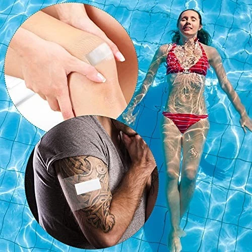 Waterproof Clear Tattoo Bandage - 100 Pcs in 3, 4, 6, 8 Inch Sizes - product detail image 6