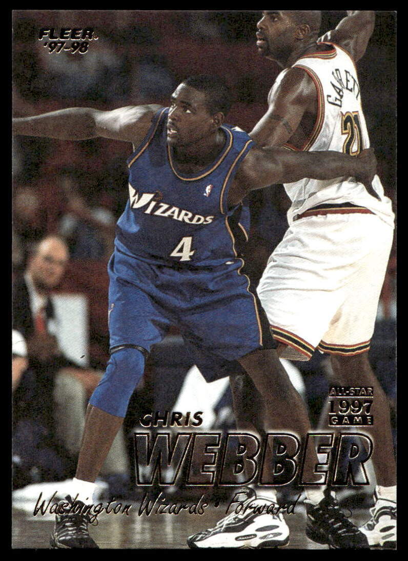 1997-98 Fleer #290 Chris Webber | eBay