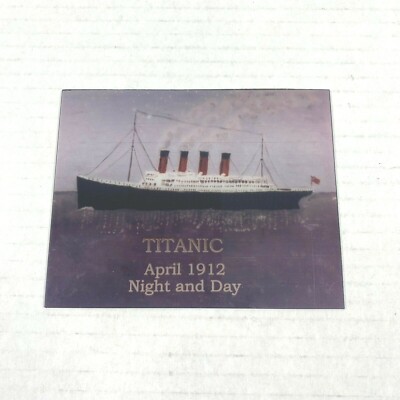 Titanic Boat Nautical Ocean Photo Shifting Lenticular 3-D 3D Photograph Reprint