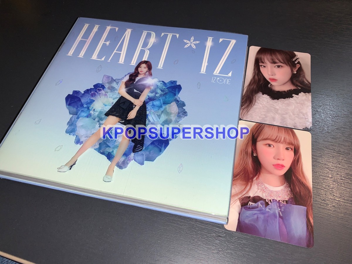 IZ*ONE 2nd Mini Album Heart IZ CD Great Sapphire Minju Ver Yena
