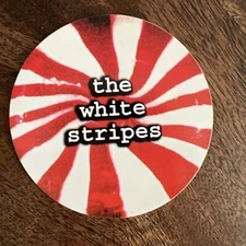 The White Stripes White Blood Cells 2001 Promo Sticker Jack Meg RARE SHIPS FREE