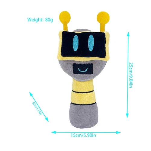 9.8" Horror Game Sprunki Plush Cartoon Soft Stuffed Pillow Dolls For Kid Toys - Picture 9 of 45