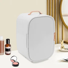 12L White Cosmetics Refrigerator Compact Fridge For Makeup Lipstick US Standard