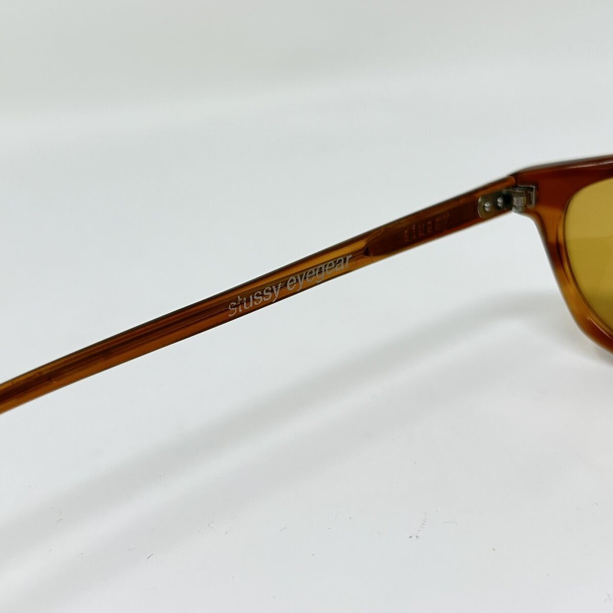 stussy eye gear Richie Sunglasses Tortoise Yellow Lenses stussy eye gear Richie Sunglasses Tortoise Yellow Lenses