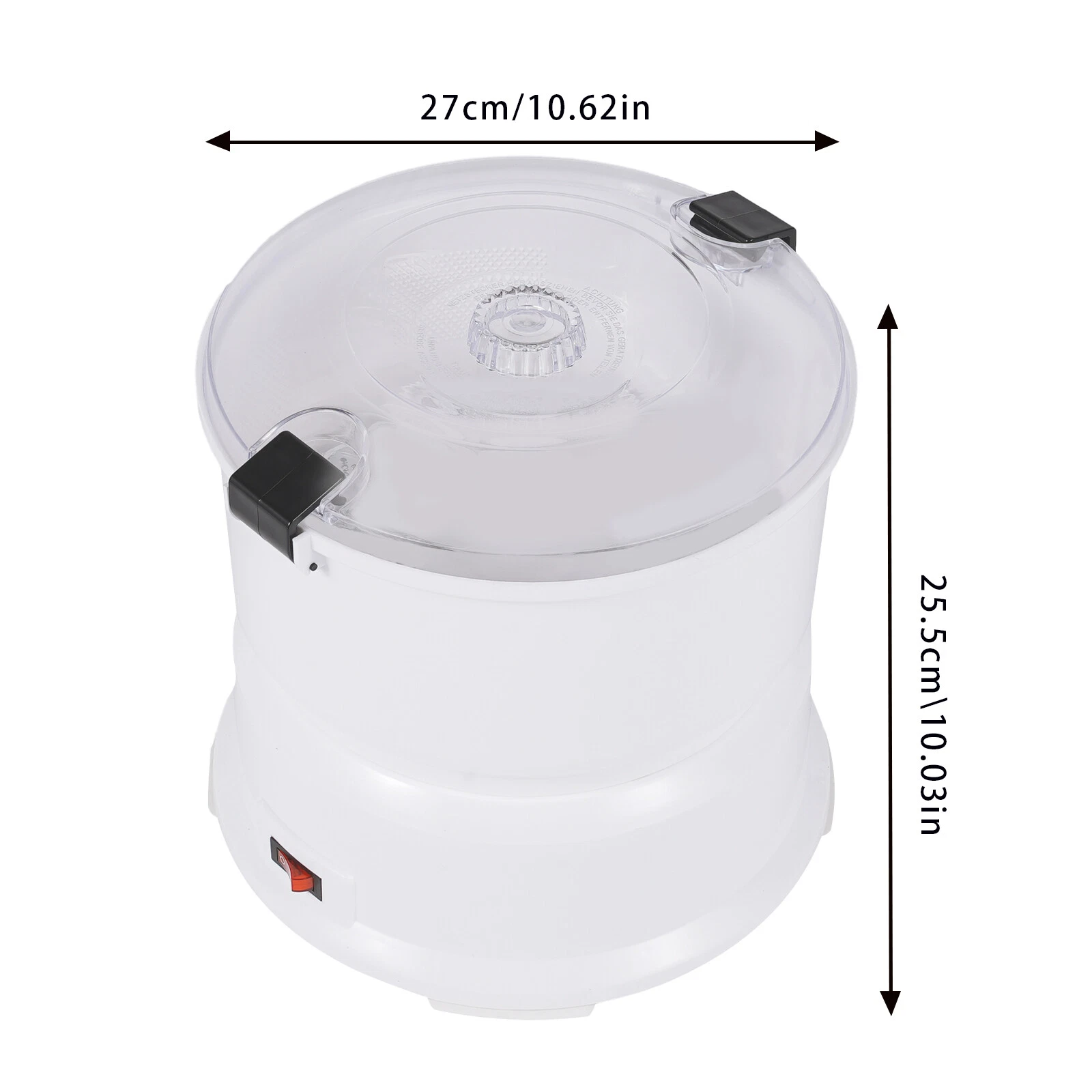 Electric Potato Peeler 85W Kitchen Automatic Vegetable Potato Peeling MachineUS