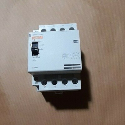 Contactor gerin CT con comando manual - 40A 4NA 230/240 V 15986 | eBay