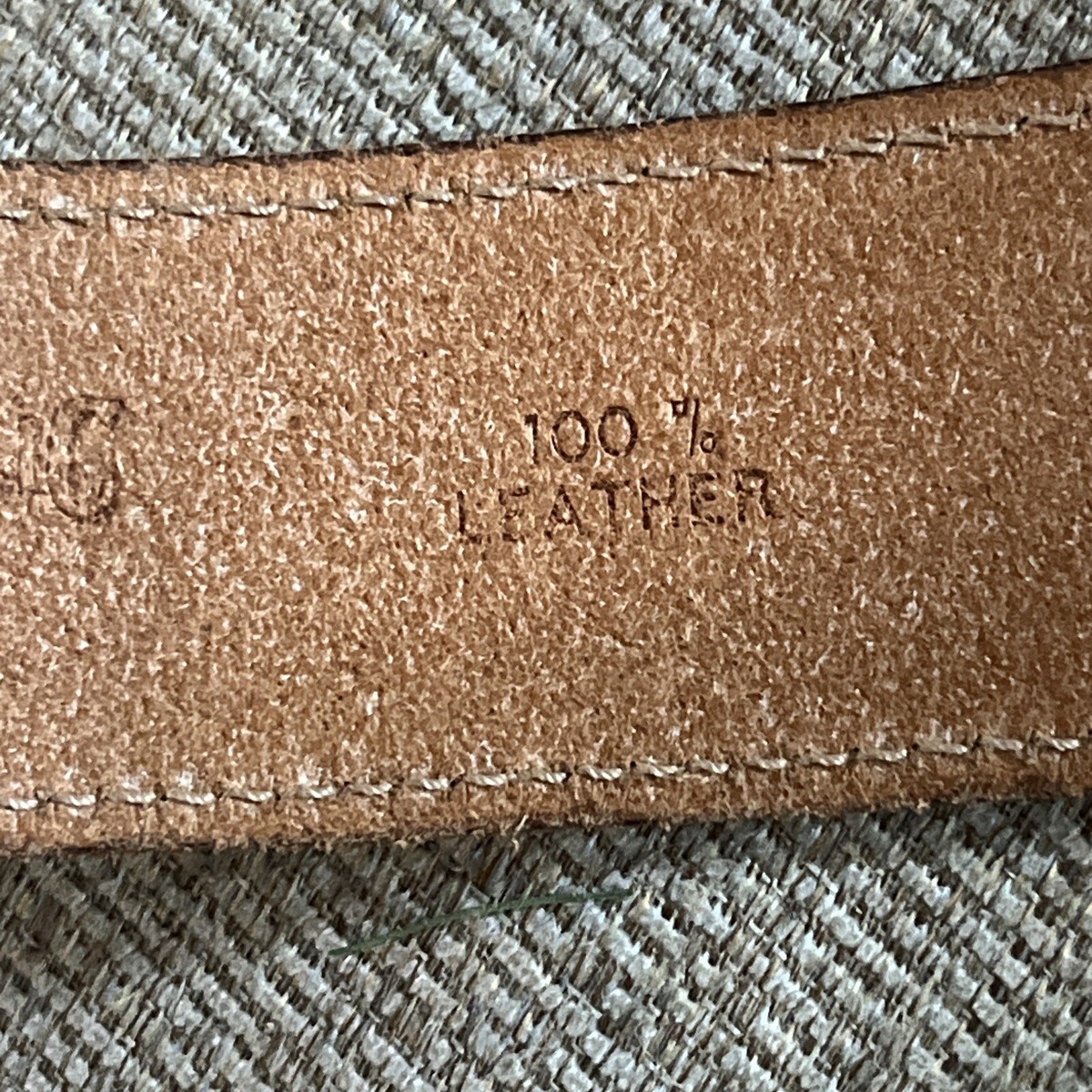 Vintage BANANA Republic BELT Horn CLOSURE Save The TIGER 32 