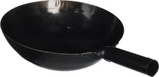 YAMADA Chinese Hammered Iron Wok 30cm 1.6mm thick From Japan