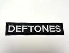 Deftones Band Patch Iron/sew On High-quality Embroidery 90s Metal Band