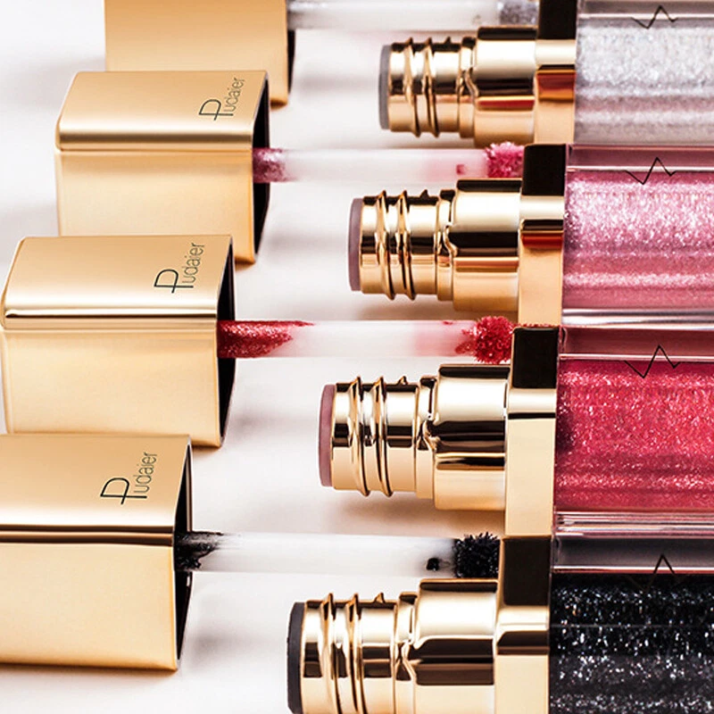 Liquid Eyeshadow Waterproof Glitter Pigments Metalic Beauty Gel Eye Shadow Crea - Image 3 of 4