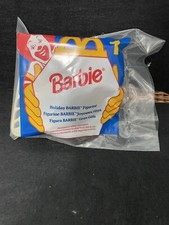 Mattel 1995 Holiday Barbie 1 In Sleigh McDonalds Happy Meal Toy Sealed