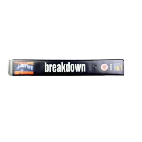 Breakdown Video VHS Ex Rental Large Case Action Film Cert 15 1997 - Imagen 4 de 23