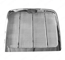 QSC Replacement Chrome Plastic Grille w/ Bug Screen for Peterbilt 386