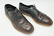 DOLCE E GABBANA men shoes sz 6.5 Europe 40 brown leather S9300