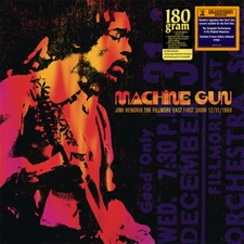 Jimi Hendrix~ Machine Gun: Fillmore East 69~ 12" VINYL 2x RECORD LP 2016 ••NEW••
