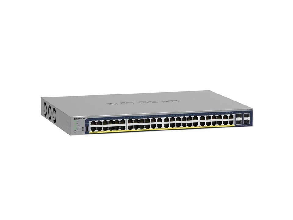 NETGEAR 52-Port PoE Gigabit Managed Ethernet Smart Switch GS752TP - Image 2 of 3