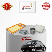 Set Service 4 Filter Vw New Beetle 1.4 16V 55KW 75CV Von 2001-> 2010